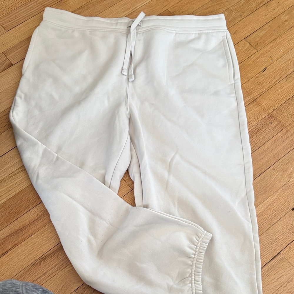 Old Navy Cream Joggers NWT